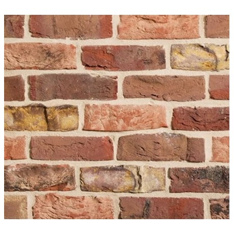 Traditional Brick & Stone Reclaimed Mixture 65mm Machine Made Stock Red Light Texture Clay Brick