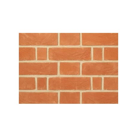 Charnwood Forest Brick Farnham Red 65mm Handmade Stock Red Light Texture Clay Brick