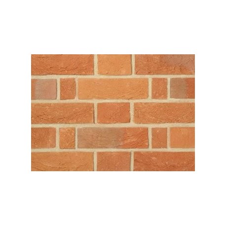Charnwood Forest Brick Oaklands Ruftec 65mm Handmade Stock Red Light Texture Clay Brick