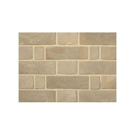 Charnwood Forest Brick Stamford Buff 65mm Handmade Stock Buff Light Texture Clay Brick