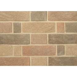 Charnwood Forest Brick Whitwick Multi Buff 65mm Handmade Stock Buff Light Texture Clay Brick
