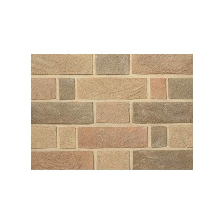 Charnwood Forest Brick Whitwick Multi Buff 65mm Handmade Stock Buff Light Texture Clay Brick