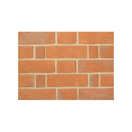 Charnwood Forest Brick Windsor Red Multi 65mm Handmade Stock Red Light Texture Clay Brick