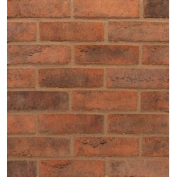 Baggeridge Wienerberger Smoked Russet Sovereign Stock 65mm Waterstruck Slop Mould Red Light Texture Clay Brick