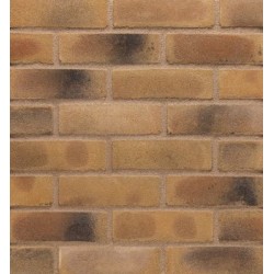 Baggeridge Wienerberger Smoked Yellow Multi Gilt Stock 65mm Machine Made Stock Buff Light Texture Clay Brick