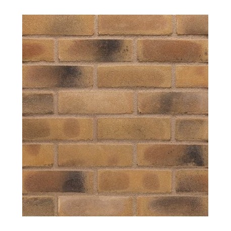 Baggeridge Wienerberger Smoked Yellow Multi Gilt Stock 65mm Machine Made Stock Buff Light Texture Clay Brick