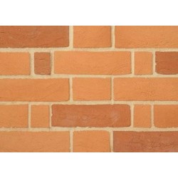 Edwardian Handmade Michelmersh Handmade Edwardian Downs Blend 65mm Handmade Stock Red Light Texture Clay Brick