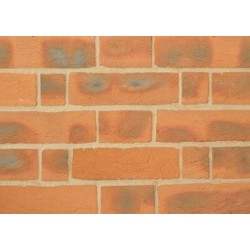 Edwardian Handmade Michelmersh Orange Red 65mm Handmade Stock Red Light Texture Clay Brick