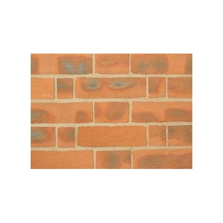 Edwardian Handmade Michelmersh Orange Red 65mm Handmade Stock Red Light Texture Clay Brick