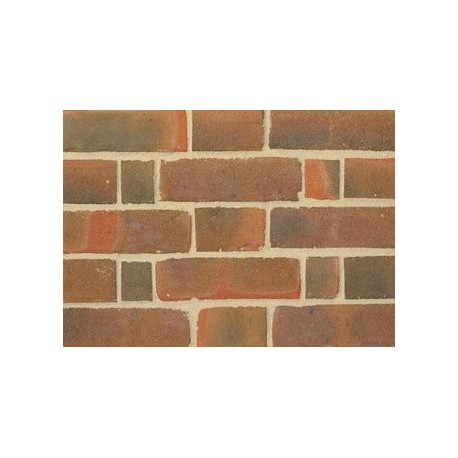 Hampshire Michelmersh Dark Multi 65mm Machine Made Stock Red Light Texture Clay Brick