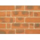 Hampshire Michelmersh Orange Red 65mm Machine Made Stock Red Light Texture Clay Brick