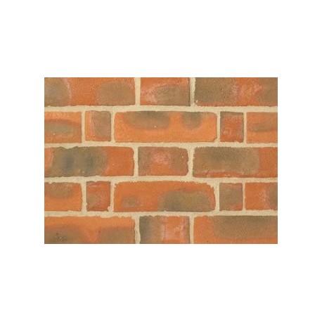 Hampshire Michelmersh Red Multi 65mm Machine Made Stock Red Light Texture Clay Brick