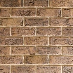Traditional Brick & Stone Traditional Brown Grey 65mm Machine Made Stock Brown Light Texture Clay Brick