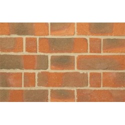 Handmade Michelmersh Red Multi 65mm Handmade Stock Red Light Texture Clay Brick