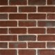 Traditional Brick & Stone Volcano 65mm Machine Made Stock Red Light Texture Clay Brick