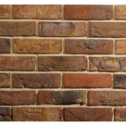 Traditional Brick & Stone York Red Multi 65mm Machine Made Stock Red Light Texture Clay Brick