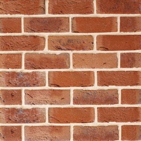 Traditional Brick & Stone Hanworth Red Multi 65mm Machine Made Stock Red Light Texture Clay Brick