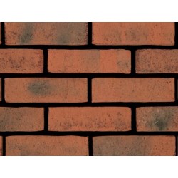 Ibstock Arden Dark Weathered 65mm Waterstruck Slop Mould Red Light Texture Brick