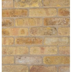 Wienerberger Smeed Dean Aldwych Yellow Rustica 65mm Machine Made Stock Buff Light Texture Clay Brick