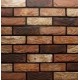 Crest Arden Multi 65mm Machine Made Stock Red Light Texture Clay Brick