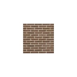 Crest Brown Manganese 50mm Machine Made Stock Brown Light Texture Clay Brick