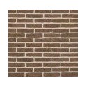 Crest Brown Manganese 50mm Machine Made Stock Brown Light Texture Clay Brick