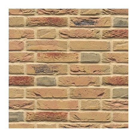 Crest Burwell Yellow 50mm Machine Made Stock Buff Light Texture Clay Brick