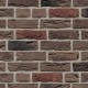 Crest Dorking Dark Multi 50mm Machine Made Stock Brown Light Texture Clay Brick