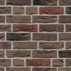 Crest Dorking Dark Multi 65mm Machine Made Stock Brown Light Texture Clay Brick