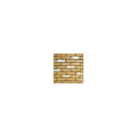 Crest Kensington Yellow Multi 65mm Machine Made Stock Buff Light Texture Clay Brick