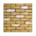 Crest Kensington Yellow Multi 65mm Machine Made Stock Buff Light Texture Clay Brick