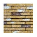 Crest Mayfair Yellow Multi 50mm Machine Made Stock Buff Light Texture Clay Brick