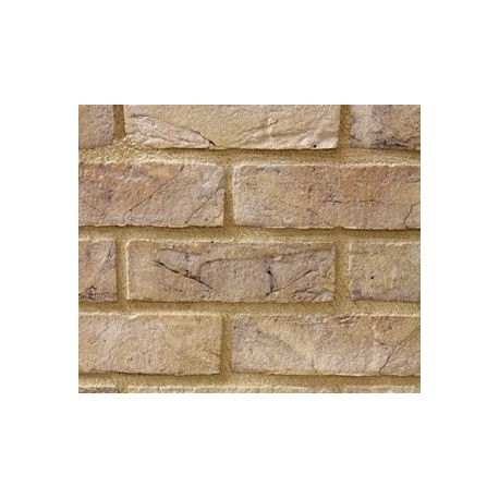 Hoskins Brick Anglesey Weathered Buff 65mm Machine Made Stock Buff Light Texture Clay Brick