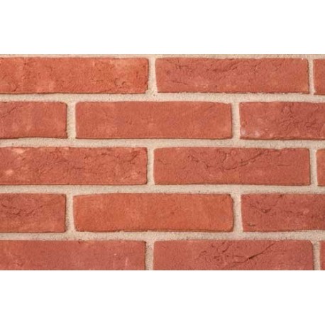 Hoskins Brick Bordeaux 50mm Machine Made Stock Red Light Texture Clay Brick