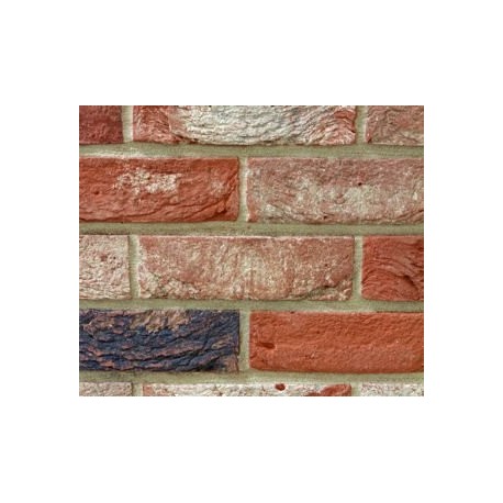 Hoskins Brick Cottage Mixture 65mm Machine Made Stock Red Heavy Texture Clay Brick