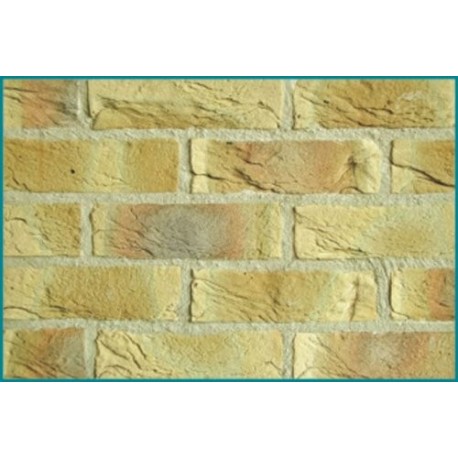 Hoskins Brick Hemingford Antique 65mm Handmade Stock Buff Heavy Texture Brick