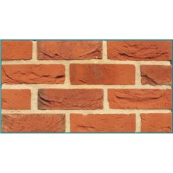 Hoskins Brick Melton Red Multi 65mm Machine Made Stock Red Heavy Texture Brick