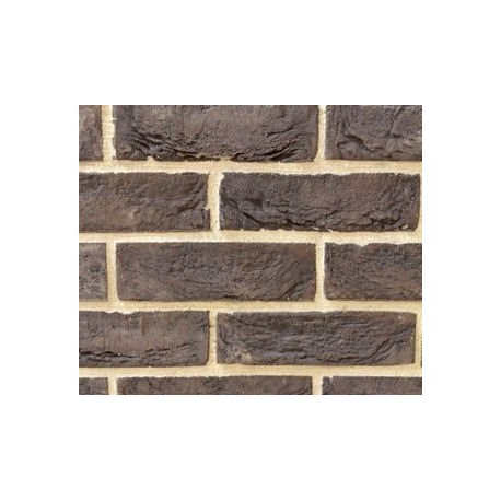 Hoskins Brick Midnight Blue 50mm Machine Made Stock Blue Heavy Texture Clay Brick