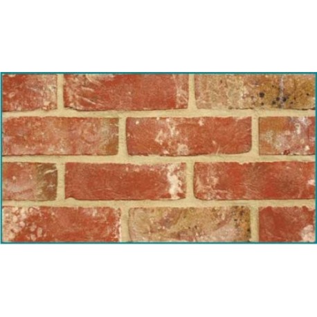 Hoskins Brick Orwell Red Multi 65mm Machine Made Stock Red Light Texture Brick