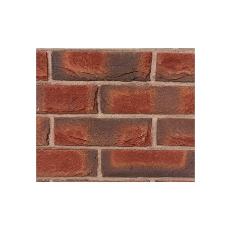 Hoskins Brick Shaylock 65mm Machine Made Stock Red Light Texture Clay Brick