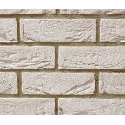 Hoskins Brick White 65mm Machine Made Stock Buff Light Texture Clay Brick