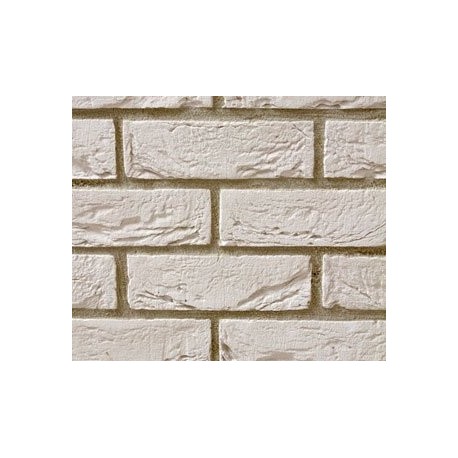 Hoskins Brick White 65mm Machine Made Stock Buff Light Texture Clay Brick