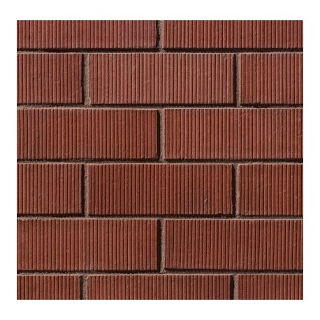 Carlton Brick Ribbed Red 73mm Wirecut  Extruded Red Light Texture Clay Brick