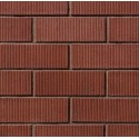 Carlton Brick Ribbed Red 73mm Wirecut  Extruded Red Light Texture Clay Brick