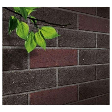 Blockleys Black Mosaic 65mm Wirecut  Extruded Black Light Texture Clay Brick