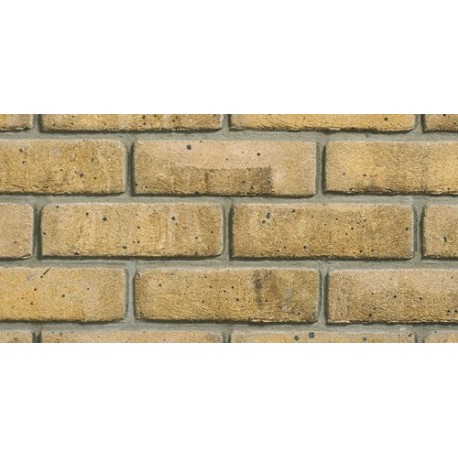 Heritage Collection Blockleys Kensington Yellow Multi 65mm Machine Made Stock Buff Light Texture Brick