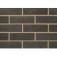 Ironbridge Collection Blockleys Black Mixture 65mm Wirecut  Extruded Black Light Texture Clay Brick