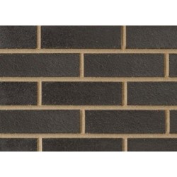 Ironbridge Collection Blockleys Smooth Black 65mm Wirecut  Extruded Black Smooth Clay Brick
