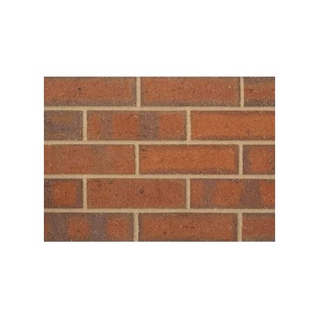 Wrekin Range Blockleys Wrekin Dark Red Multi 65mm Wirecut  Extruded Red Light Texture Clay Brick