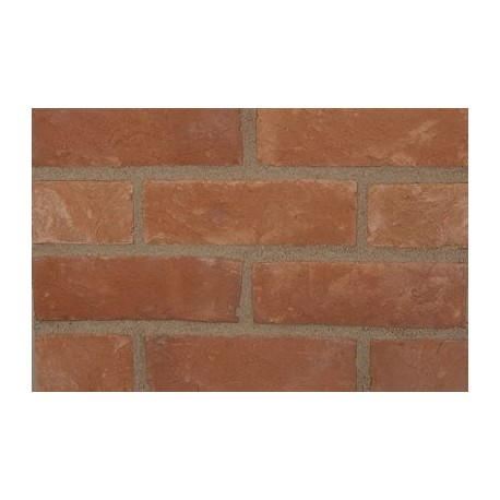 Handmade Northcot Brick Lyneham Red 65mm Handmade Stock Red Light Texture Clay Brick